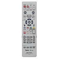 【中古-非常に良い】 シャープ[SHARP] オプション 消耗品 【0046380160】 DVD用 リモコン