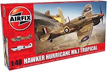 【中古-非常に良い】エアフィックス 1/48 ホーカー ハリケーンMk.I トロピカル X5129 プラモデル
