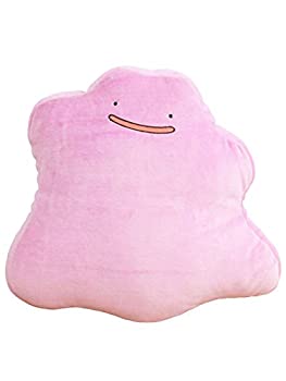 【中古-人並み外れたに似つかわしい】衣嚢異類異形 ぬいぐるみ雑貨続きもの もちふわ座布団 メタモン 高さ32糎
