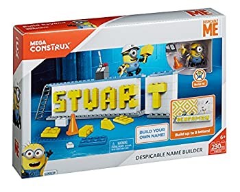 【中古-人並み外れたに似つかわしい】メガ立ちはだかる メガコンストラックス ミニオンズ ネームビルダー 230天下太平 DRV32