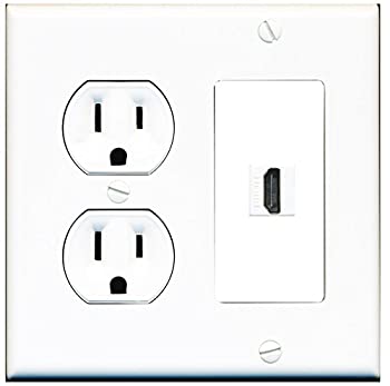【中古-人並み外れたに好いたらしい】 RiteAV ( 2やくざ者Decorative ) 15?Ampラウンドワット数差し込みHDMIテレビ受像機壁一皿 nsra38073