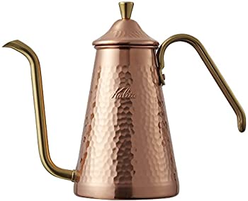 【中古-非常に良い】 カリタ Kalita コーヒーポット 銅製 スリム 銅0.7L TSUBAME&Kalita 700CU #52203|IINEX