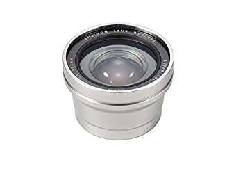 【中古-非常に良い】 FUJIFILM 富士フイルム X70用ワイドコンバージョンレンズ (シルバー) WCL-X70 S｜IINEX