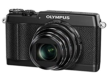 【中古-非常に良い】OLYMPUS コンパクトデジタルカメラ STYLUS SH-3 ブラック 光学式5軸手ぶれ補正 光学24倍&超解像48倍ズーム SH-3 BLK