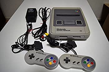 【中古-非常に良い】スーパーファミコン本体 コントローラー・アダプタ・ケーブル セット