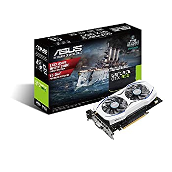 【中古-非常に良い】 ASUSTek ASUS NVIDIA GeForce GTX950ビデオカード 補助電源なし GTX950-2G