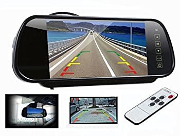 【中古-非常に良い】 7インチ ルームミラーバックモニター バックカメラ自動切換え機能付きリモコン付き タッチボタン TFT/LCD液晶 RM700H 8,309円