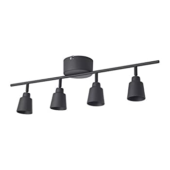【中古-非常に良い】IKEA(イケア) KNUTBO シーリングスポットライト 4スポット, グレー (50312891) (503.128.91)