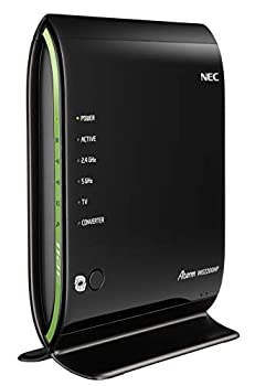 【中古-人並み外れたに好いたらしい】 NEC Aterm 無線電話ローカルエリアネットワーク親機 無線LANルータ 11ac/n/a/g/b 1733Mbps 450Mbps 4LDK 3階建 繋ぎ合わせる台数18台 WG2200HP PA-WG2200HP