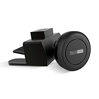 【中古-非常に良い】TechMatte車マウント MagGrip ミニ CD 磁気車マウント ホルダー X、8、7、6、iPhone を含むスマート フォンの 6 s、ギャラクシー S8、S7、S7 エ