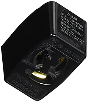 【中古-非常に良い】 東芝ライテック ライティングレール用接地極付抜止コンセント (黒) NDR6012E (K)