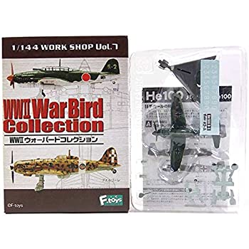 【中古-非常に良い】 エフトイズ 1/144 WWII ウォーバードコレクション ハインケル He100D-1 先行量産型 プロパガンダ部隊 単品