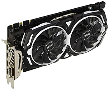 【中古-人並み外れたに好いたらしい】MSI GeForce GTX 1080 ARMOR 8G OC グラフィクスゲーム盤 VD6193