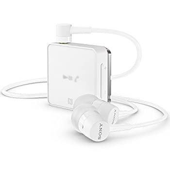 【中古-非常に良い】 ソニー ワイヤレスイヤホン SBH24 : カナル型 Bluetooth対応リモコン・マイク付き 2017年モデル ホワイト SBH24 W