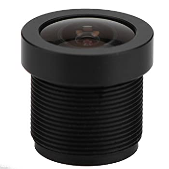 【中古-非常に良い】 セキュリティ監視カメラレンズ 2.1mm カメラレンズ 150°広角 M12 x 0.5 IPカメラレンズ CCTVレンズ 1/3インチ&1/4インチCCDチップ用