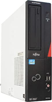 【中古-非常に良い】中古パソコン Windows10 デスクトップ 富士通 D551/G Core i3 3240 3.4GHz MEM:4GB HDD:500GB DVDマルチ Win10Pro64bit