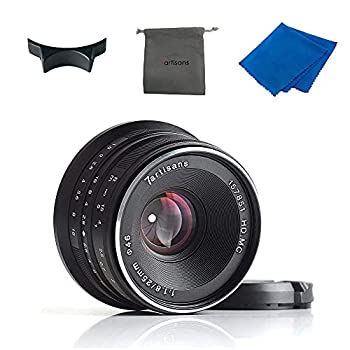 【中古-非常に良い】 7artisans 光電レンズ 25mm f/1.8 SONY Eマウント用 - ブラック