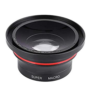 【中古-非常に良い】 広角レンズ VBESTLIFE 0.39X スーパーワイドアングルレンズ ユニバーサル 外付高精細 0.39X広角レンズ 37 mmクリップ付き 自撮りレンズ