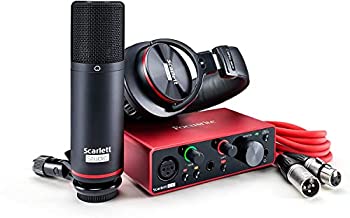 【中古-非常に良い】 Focusrite フォーカスライト Scarlett Solo Studio G3 USB 2.0 Type C オーディオ・インターフェース