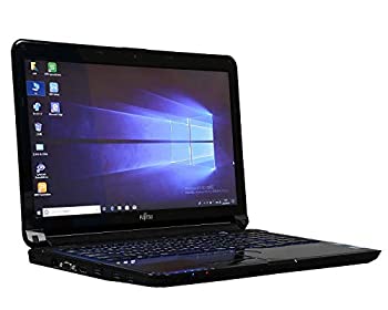 【中古-非常に良い】 富士通 LIFEBOOK AH56 H Win10 Pro 15.6インチ Core i7 3610QM 2.30GHz メモリ8GB SSD 240GB ブラック ブルーレイ