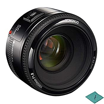 【中古-非常に良い】 YONGNUO YN50mm F1.8 標準プライムレンズ 大口径オートフォーカスレンズ Canon EFマウントRebel DSLRカメラ対応 (CXK5648617516965WD)｜IINEX