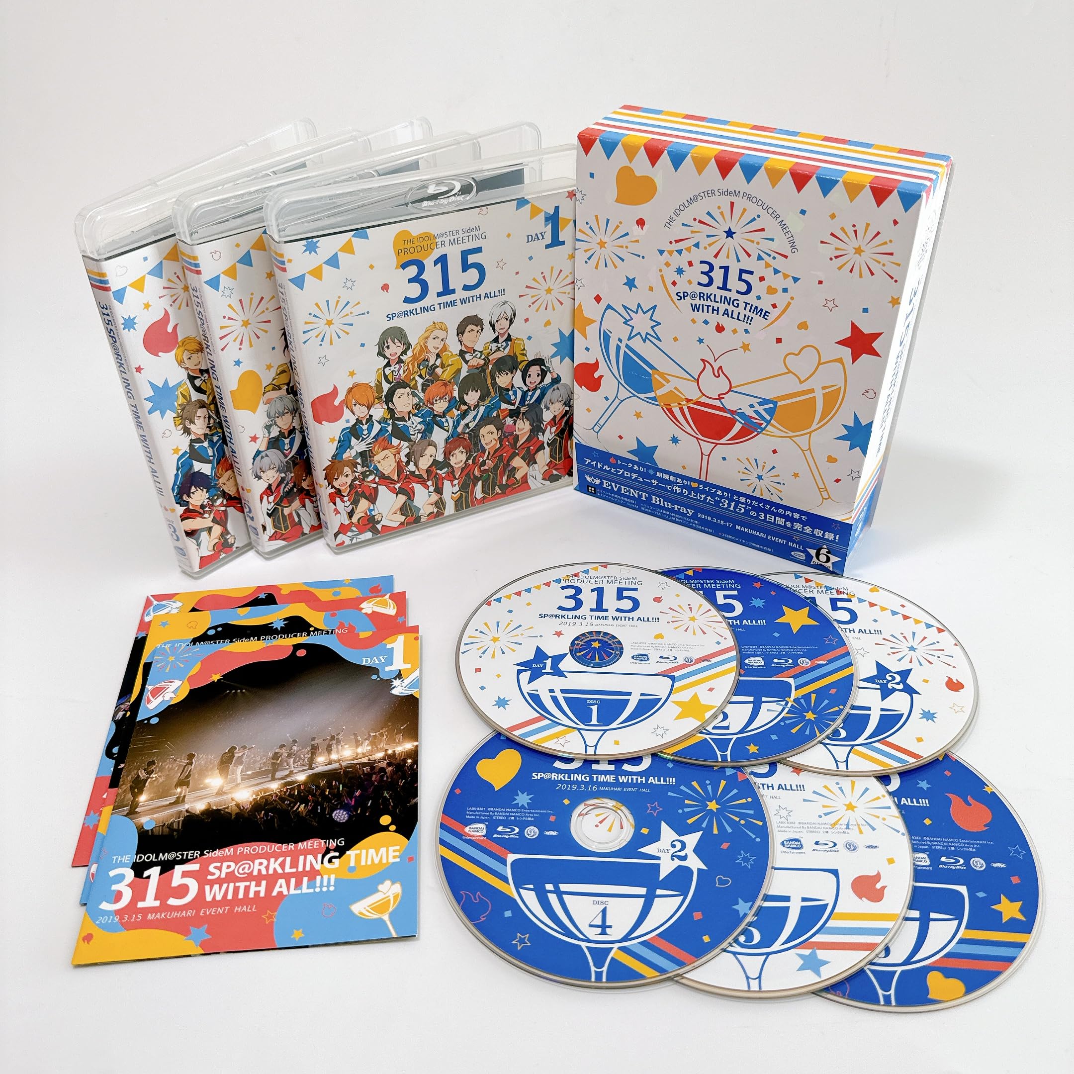 【中古-非常に良い】THE IDOLM@STER SideM PRODUCER MEETING 315 SP@RKLING TIME WITH ALL!!! EVENT Blu-ray