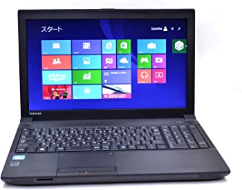 【中古-非常に良い】美品 東芝 中古ノートパソコン dynabook Satellite B553/J Core i5 3340M (2.70GHz) メモリ4G マルチ WiFi Bluetooth Windows8.1 64bit