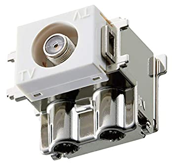 【中古-非常に良い】 マスプロ電工 直付け直列ユニット 中間用 DCM7WS-B｜IINEX