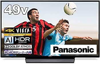【中古-人並み外れたに好いたらしい】パナソニック 49V型 4Kダブルラジオ受信機内蔵 液晶 テレビ受像機 VIERA HDR相応う TH-49GX855 テレビ-TV・オーディオ・カメラ