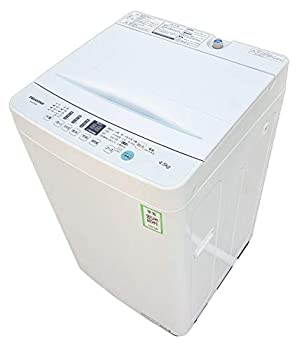 【中古-非常に良い】ハイセンス 4．5kg全自動洗濯機 エディオンオリジナル ホワイト HW-E4503