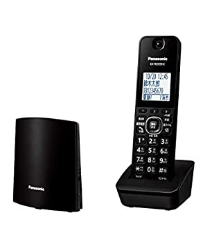 【中古-非常に良い】 パナソニック デジタルコードレス電話機 迷惑電話対策機能搭載 ブラック VE-GZL40DL-K