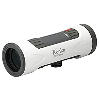 【中古-非常に良い】 Kenko ケンコー 単眼鏡 ウルトラビューI 10~30×21 10~30倍 21mm口径 ズーム式 ホワイト 429068|IINEX
