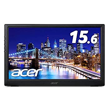 【中古-非常に良い】 acer エイサー 15.6型モバイルモニター 重さ0.97kg 薄さ2cm PM161Qbu IPS 非光沢1920x1080 16 9 220cd 7ms USB Type-C
