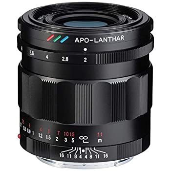 【中古-非常に良い】 Voightlander フォクトレンダー APO-LANTHAR 50mm F2 Aspherical Eマウント ブラック