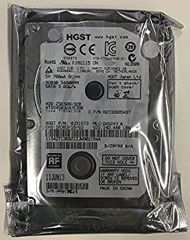 【中古-非常に良い】 HGST 日立 Travelstar Z5K500 2.5inch HDD 320GB SATA 7mm厚 5400回転 HTS545032A7E380