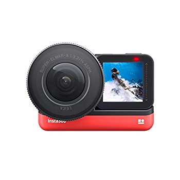 【中古-人並み外れたに好いたらしい】 Insta360 ONE R 1in広角モデュール仕かける (ONE R本体 + 5.3K 1in広角映画化モデュール) 黒いこと