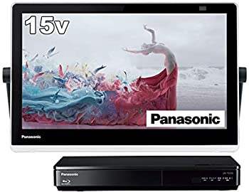 【中古-非常に良い】 パナソニック 15V型 ポータブル 液晶テレビ インターネット動画対応 プライベート ビエラ 防水タイプ 500GB HDD録画 ブルーレイ再生機能付き ブ｜IINEX