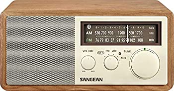 【中古-非常に良い】 SANGEAN FM AMラジオ対応 ブルートゥーススピーカー チェリー WR-302 Bluetooth対応