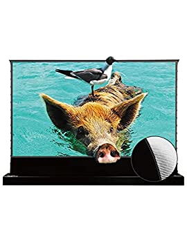 【中古-非常に良い】 4K プロジェクター スクリーン 超短焦点 100インチ VIVIDSTORM SINCE 2004 ホームシアター 16:9 電動 環境光シャットアウト ポップアップ型 4K｜IINEX