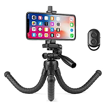 【中古-人並み外れたに好いたらしい】 スマホ 三脚架 くねくね どこでも据えつける能力のある 3way雲台 スマホスタンド 三脚架 耐荷重1kg iPhone iPad 経口避妊薬据えつける 遠隔操作付き添い人 軽さ パウダーコンパクト