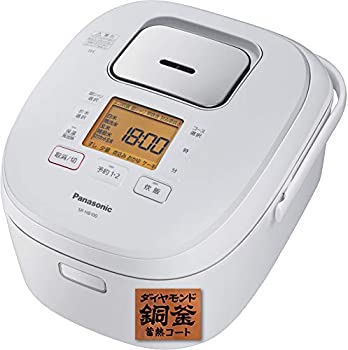 【中古-非常に良い】パナソニック 炊飯器 5.5合 IH式 ホワイト SR-HB100-W 44,556円