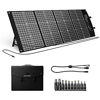 【中古-非常に良い】 ELECAENTA 120W ソーラーパネル ETFEソーラーチャージャー 24%高変換効率 折りたたみ式 PD45W QC3.0 DC出力 並列使用可 オートリライト機能 3M|IINEX