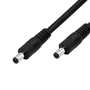 【中古-非常に良い】 CERRXIAN dc電源ケーブル 5.5x2.1mm プラグ オス-オス プラグ電源供給ケーブル DVR CCTVカメラ用 長さ1m 2個セット (M M)