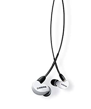 【中古-非常に良い】 SHURE シュア AONIC 215 高遮音性イヤホン 有線タイプ SE215DYWH+UNI-A スペシャルエディション ホワイト : カナル型 マイク・リモコン付｜IINEX 16,830円