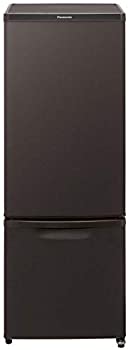 【中古-非常に良い】パナソニック 冷蔵庫 2ドア 168L 自動霜取り マットビターブラウン NR-B17DW-T