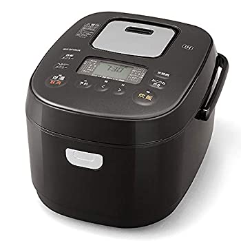 【中古-人並み外れたに似つかわしい】アイリスオーヤマ 炊飯器 5.5合 IH式 40ブランド名炊き分け役立つこと 極厚火釜 玄米 2020年模範例 黒いこと RC-IK50-B