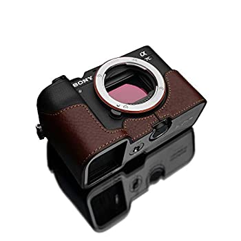 【中古-人並み外れたに好いたらしい】 GARIZ SONY α7C 用 本革写真機入れもの XS-CHA7CBR 赤銅色
