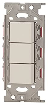【中古-非常に良い】 神保電器 NKWスイッチセット 4路+3路+3路トリプル ピュアホワイト (PW) NKW03543