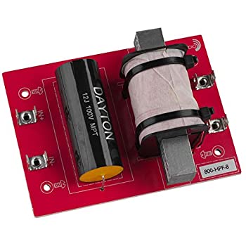【中古-人並み外れたに好いたらしい】 [DHF08]Dayton Audio ご機嫌通り手形 水漉し (800 サイクル 12 dB Oct) 800-HPF-8 家電-その他