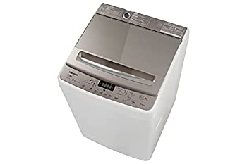 【中古-非常に良い】 ハイセンス 全自動洗濯機 7.5kg ホワイト/シャンパンゴールド HW-DG75A ガラスドア 省エネ静音｜IINEX 45,044円